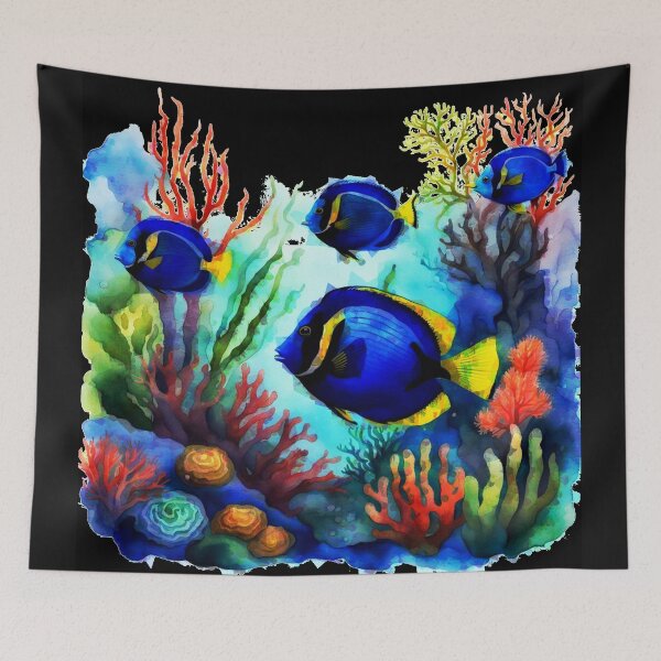 Item preview, Blue Tang v3 Black designed and sold by Helios Be. Lavsh.