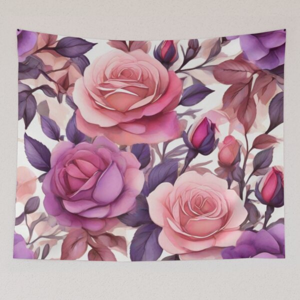 Item preview, Colorful Flowers Pattern designed and sold by adlkh.