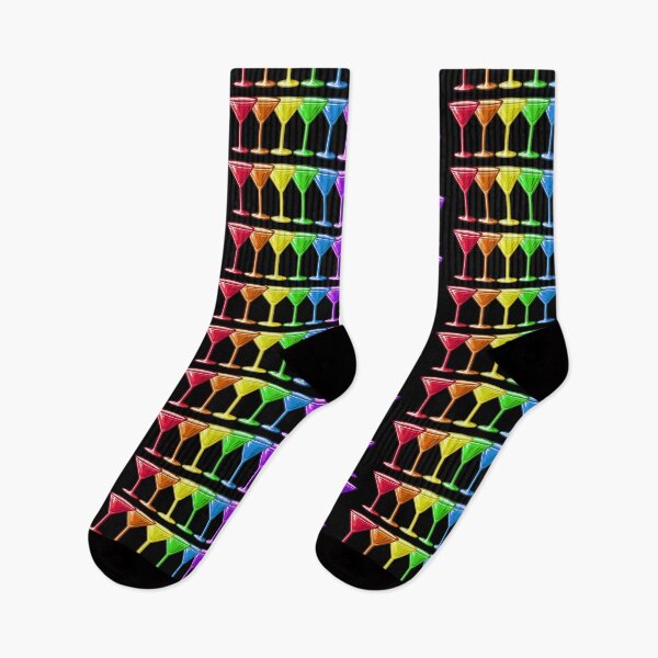 Item preview, Pride Rainbow Martinis designed and sold by ArtFactoryAI.