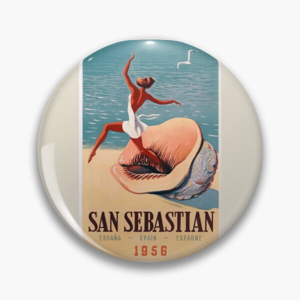 Item preview, Vintage San Sebastian Spain Travel  designed and sold by TeeARTHY.