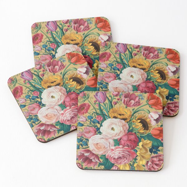 Item preview, Colorful floral pattern designed and sold by adlkh.