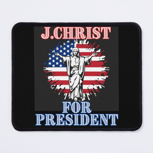 Item preview, Jesus Christ for president in US , happy christian political american US gifts  designed and sold by thankful-loco.