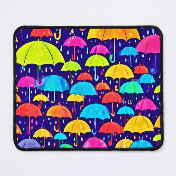 Item preview, Colorful Umbrella Rain Art designed and sold by Health And Fitness Posts e-Store.