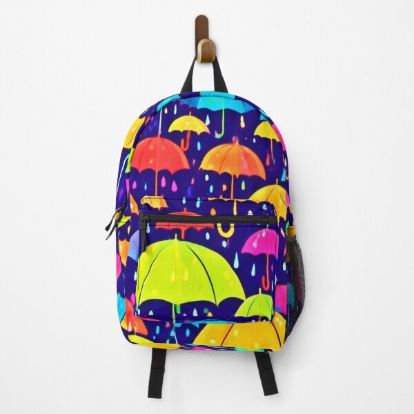 Item preview, Colorful Umbrella Rain Art designed and sold by Health And Fitness Posts e-Store.