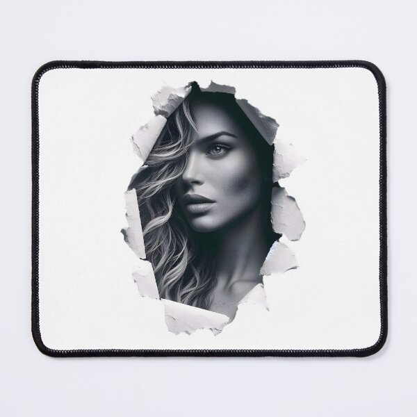 Item preview, Enigmatic Revelation Portrait designed and sold by AI-Only Creations.