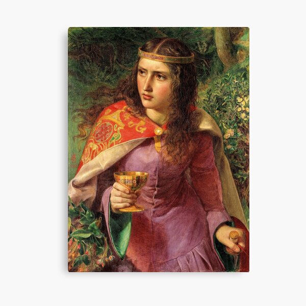 Aperçu de l'œuvre Reine Eleanor - Frederick Sandys créée et vendue par forgottenbeauty.