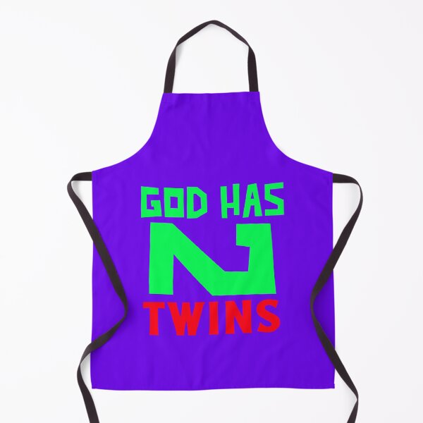 Item preview, God has twins designed and sold by Redlimetshirts.