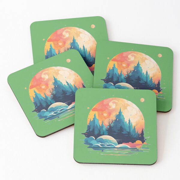Item preview, Full Moon over a Forest designed and sold by Sarah  English.