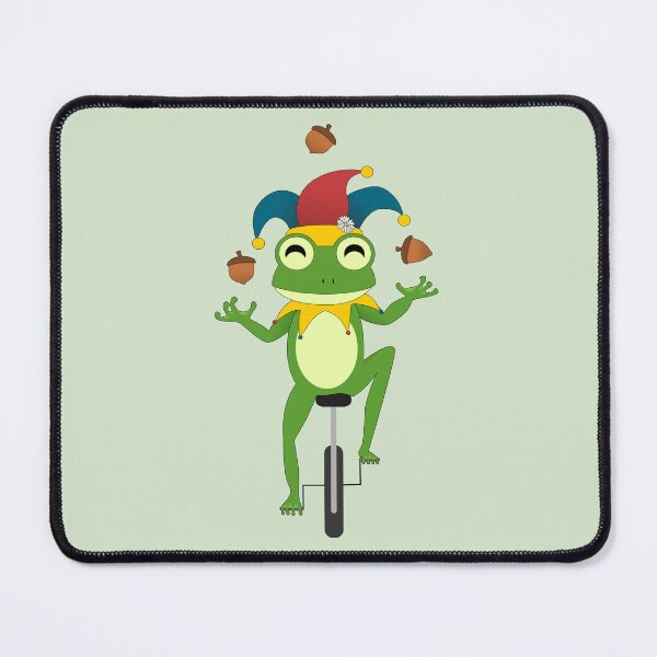 Item preview, Jester Frog Juggling Acorns designed and sold by chrispy doodles.