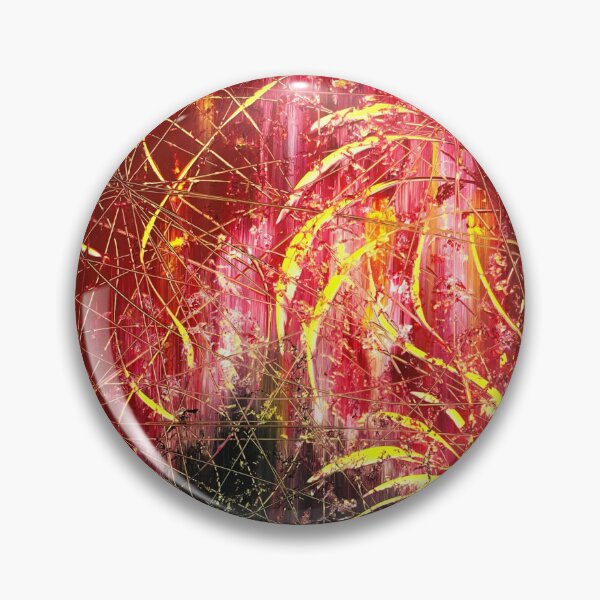 Item preview, Abstract red yellow designed and sold by CorinnaMariaArt.