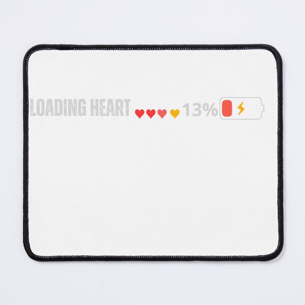 Item preview, classic heart loading t-shirt designed and sold by Med-th-ewolf.