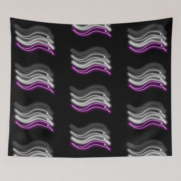 Item preview, Neon Asexual Worms designed and sold by Shadarinth.