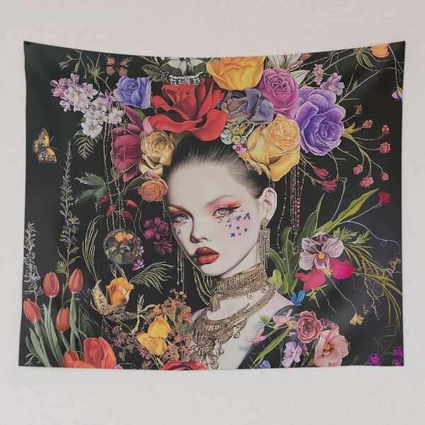 Item preview, "Luxury Fashion Collage Art" designed and sold by MacroArtHub.