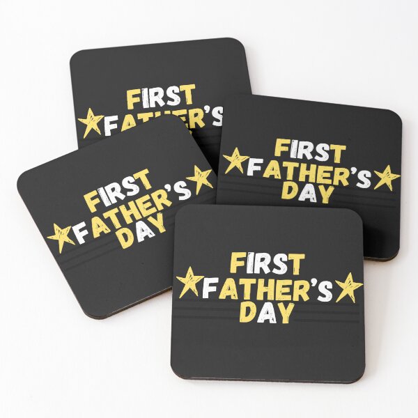 Item preview, My First Father's Day White Text - Ideal for First Time Dads, Perfect for Father's Day designed and sold by lorenzoha.