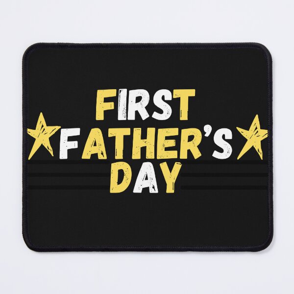 Item preview, My First Father's Day White Text - Ideal for First Time Dads, Perfect for Father's Day designed and sold by lorenzoha.