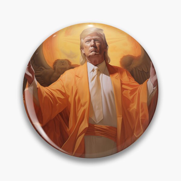 Item preview, Donald Trump Orange Jesus Wings Delusional designed and sold by DyfunctionalTee.