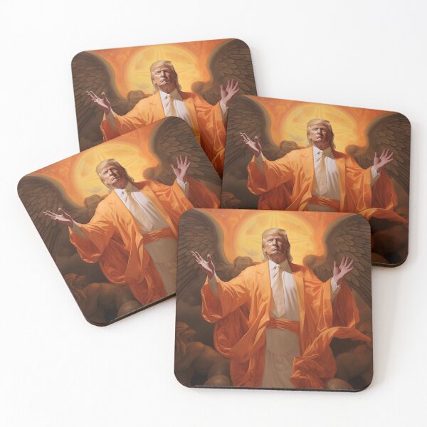 Item preview, Donald Trump Orange Jesus Wings Delusional designed and sold by DyfunctionalTee.