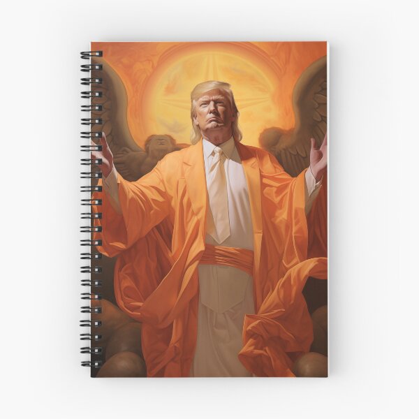 Item preview, Donald Trump Orange Jesus Wings Delusional designed and sold by DyfunctionalTee.