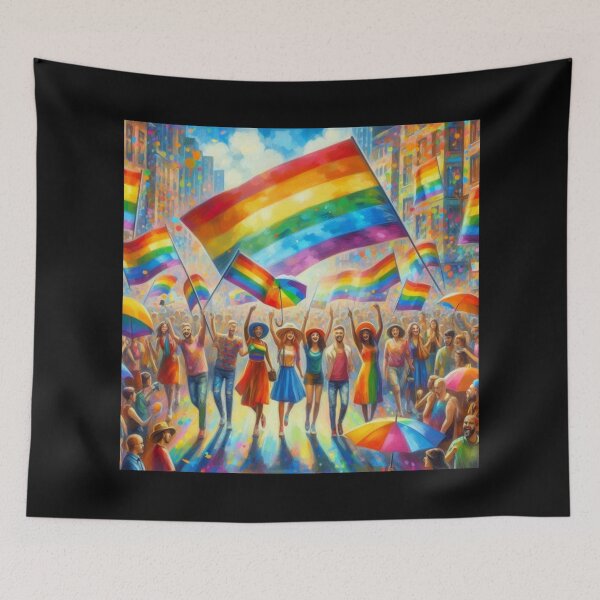 Item preview, Pride Parade 2 designed and sold by Sybille-Yates.