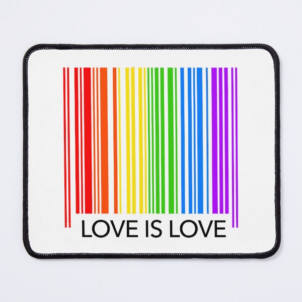 Item preview,  Love is Love - Pride Rainbow Flag Barcode designed and sold by Thelittlelord.