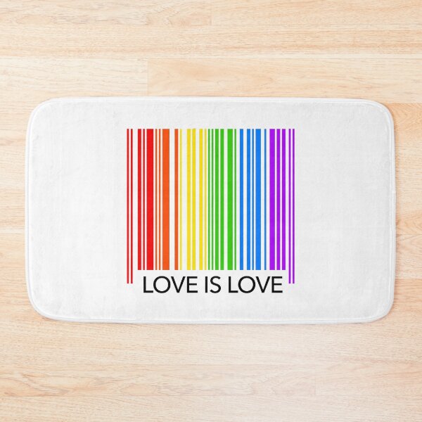 Item preview,  Love is Love - Pride Rainbow Flag Barcode designed and sold by Thelittlelord.