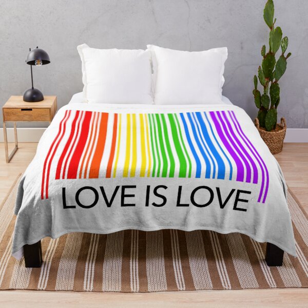 Item preview,  Love is Love - Pride Rainbow Flag Barcode designed and sold by Thelittlelord.