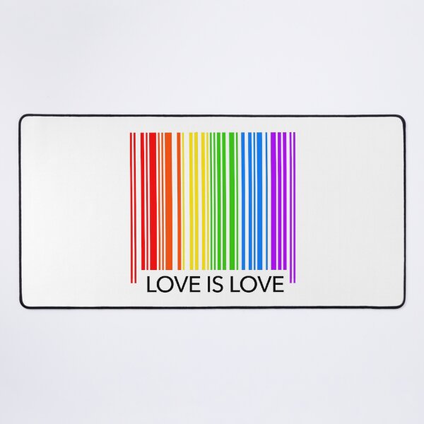 Item preview,  Love is Love - Pride Rainbow Flag Barcode designed and sold by Thelittlelord.