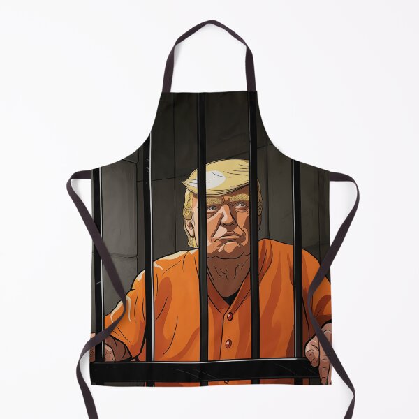 Item preview, Donald Trump Convicted Felon Behind Bars designed and sold by DyfunctionalTee.
