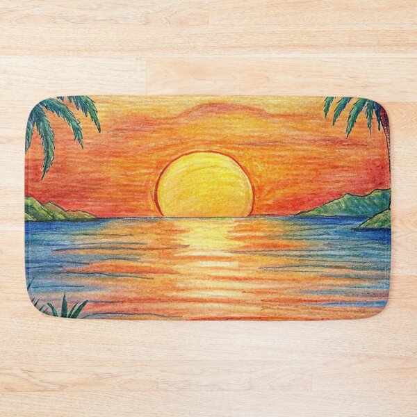 Item preview, Summer Beach Sunset designed and sold by GraphicsClub.