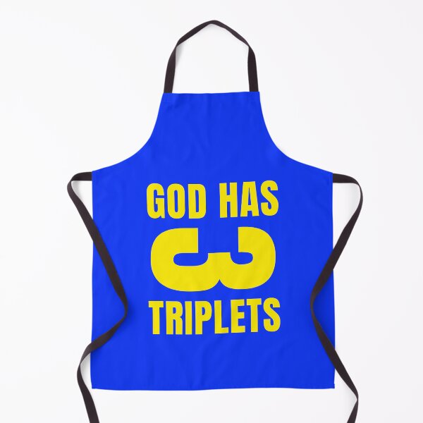 Item preview, God has triplets designed and sold by Redlimetshirts.