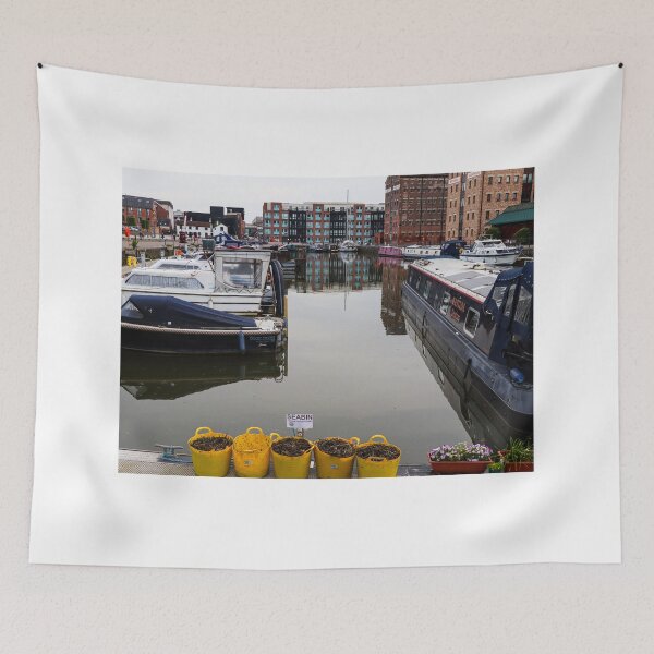 Item preview, Gloucester docks and barges designed and sold by Martin Fenton.
