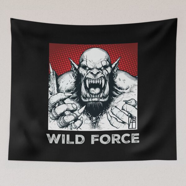 Item preview, ORK - TROLL - WILD FORCE - WARRIOR - 1 designed and sold by ArtProjectShop.