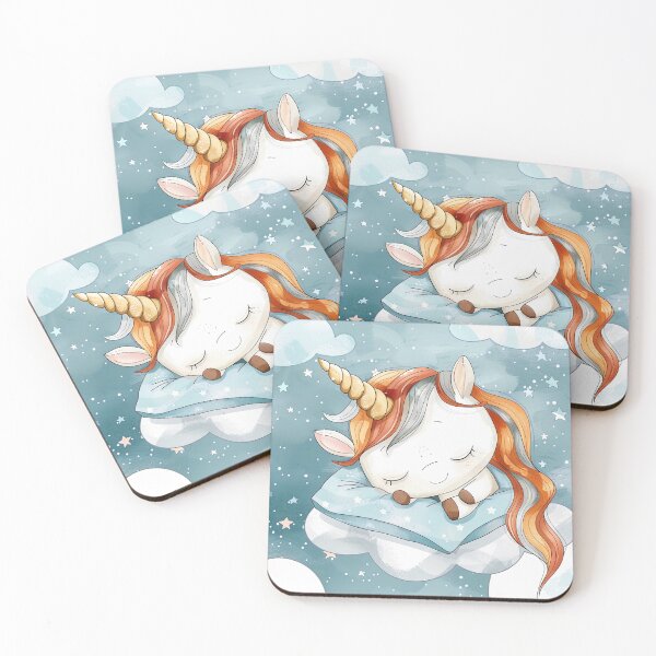 Item preview, Sleeping Unicorn in the Clouds designed and sold by Brendon987.