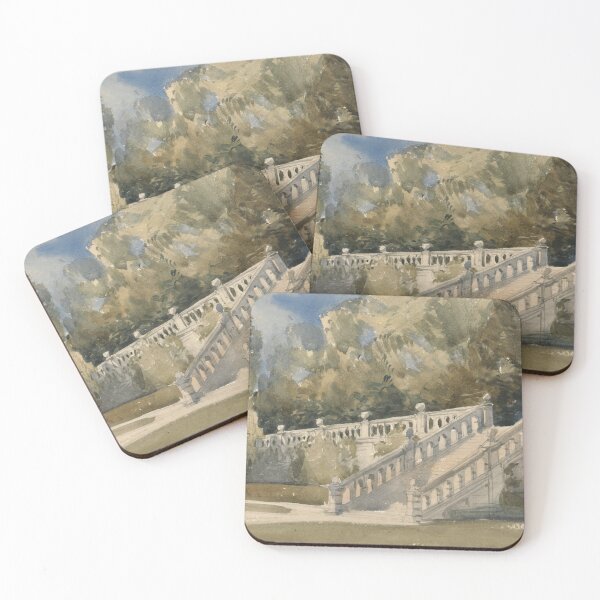 Item preview, Garden Stair, Haddon Hall by William Callow designed and sold by My Artprintz.