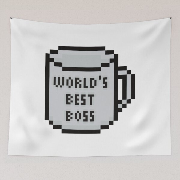 Item preview, Taza de Café 'World's best boss' | Diseño Inspirado en The Office designed and sold by ThePixeler.