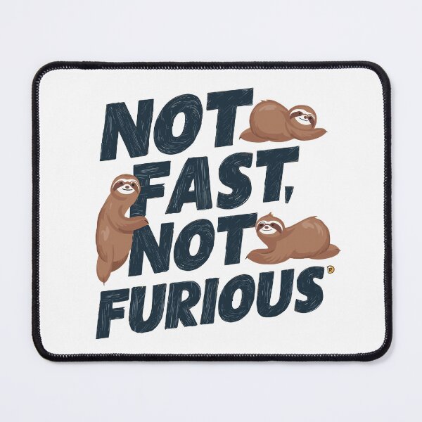 Item preview, Not Fast, Not Furious designed and sold by Teemajestic.