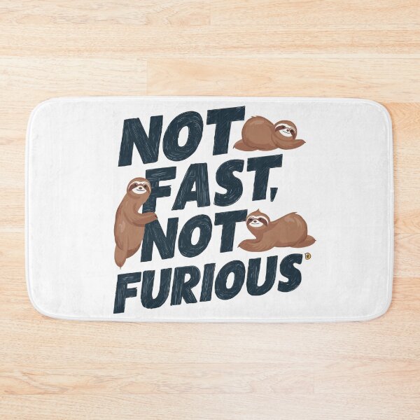 Item preview, Not Fast, Not Furious designed and sold by Teemajestic.