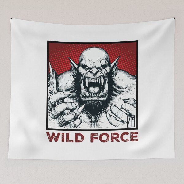 Item preview, ORK - TROLL - WILD FORCE - WARRIOR - 3 designed and sold by ArtProjectShop.