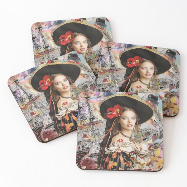 Item preview, "Couture Fashion Collage Art" designed and sold by MacroArtHub.