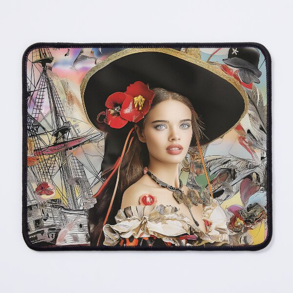 Item preview, "Couture Fashion Collage Art" designed and sold by MacroArtHub.