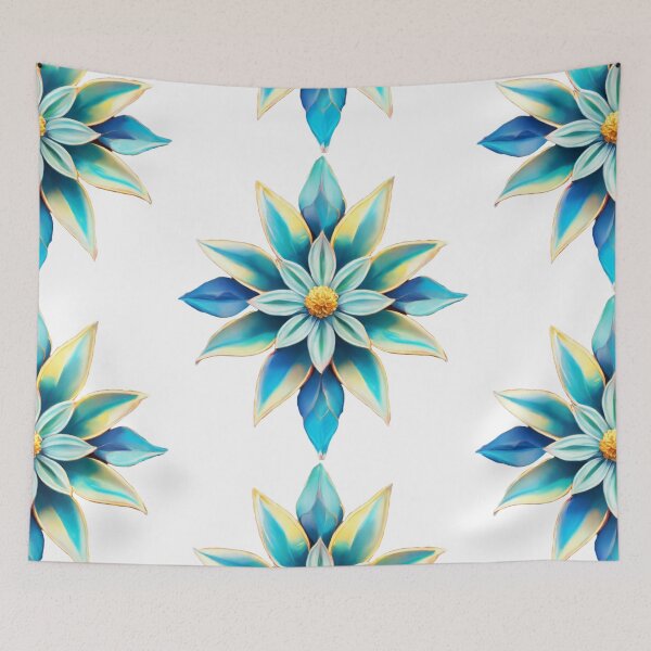Item preview, Flower blue designed and sold by UZRWRLD .
