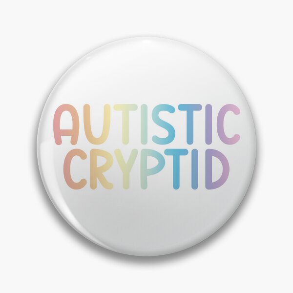 Item preview, Autistic Cryptid Pastel Rainbow designed and sold by Threshie.