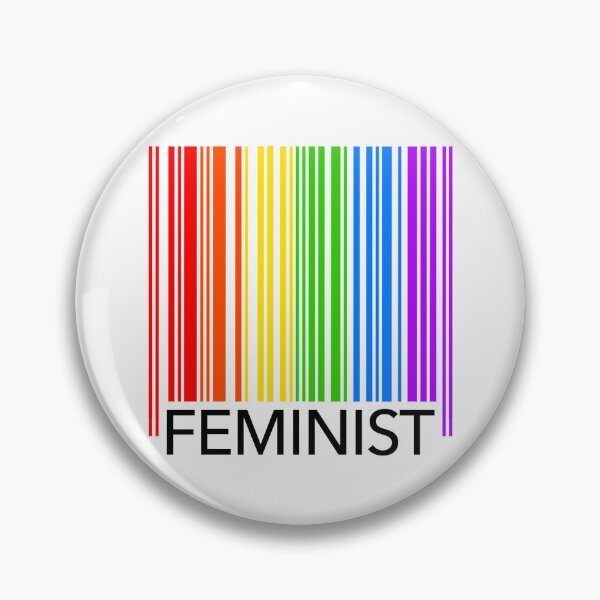 Item preview, Feminist Rainbow Barcode designed and sold by Thelittlelord.
