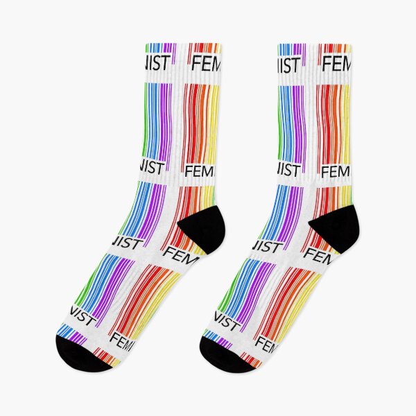 Item preview, Feminist Rainbow Barcode designed and sold by Thelittlelord.
