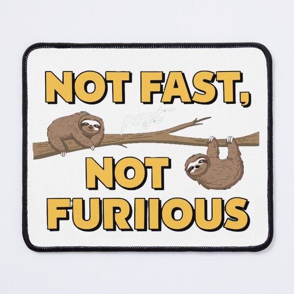 Item preview, Not Fast, Not Furious designed and sold by Teemajestic.