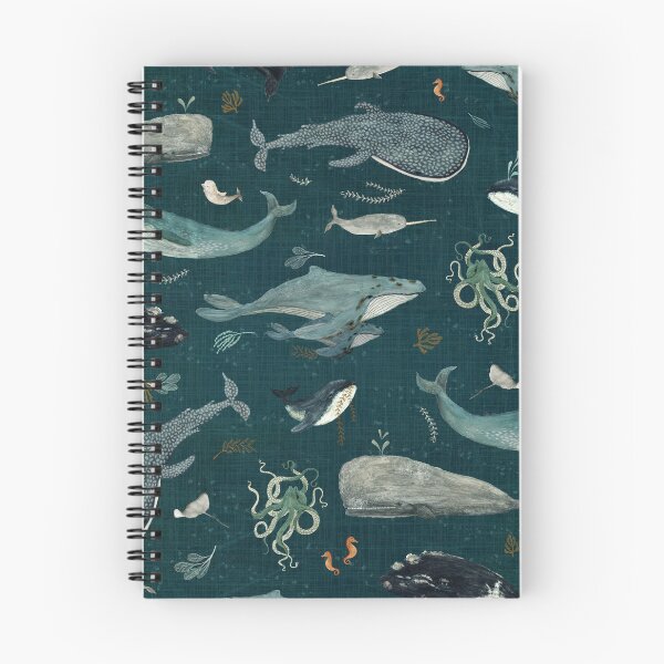 Item preview, Deep Sea - midnight designed and sold by Katherine Quinn Illustration.