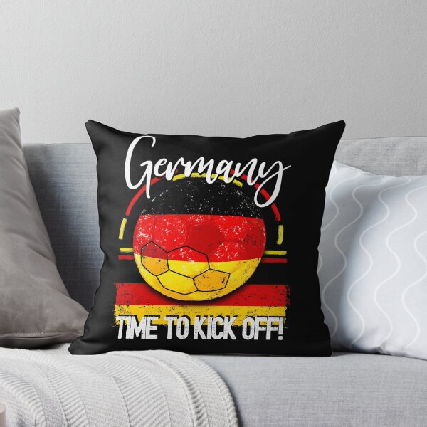 Item preview, German Football Time to Kick Off, Vintage Soccer designed and sold by orangeblue21.