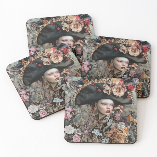 Item preview, "Pirate Couture Collage Art" designed and sold by MacroArtHub.