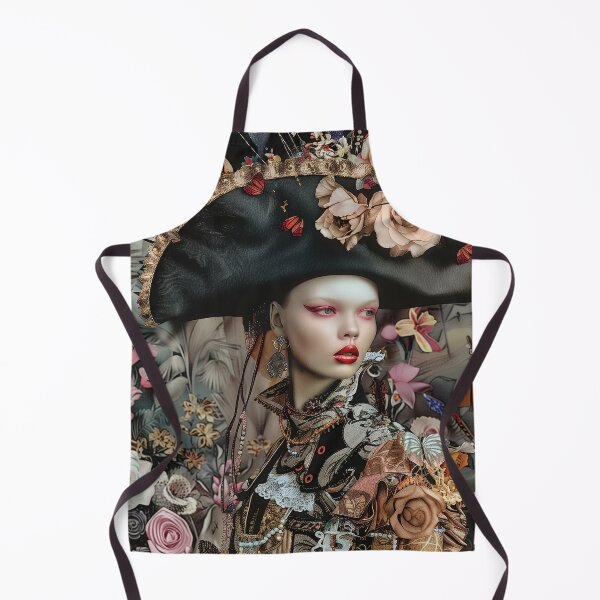Item preview, "Pirate Couture Collage Art" designed and sold by MacroArtHub.