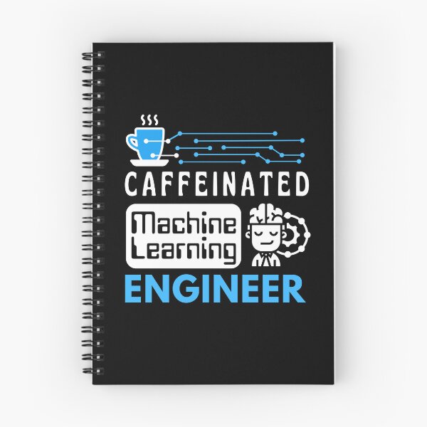 Item preview, Machine Learning Engineer Coffee Lovers | White Blue Font designed and sold by FocusChillax.